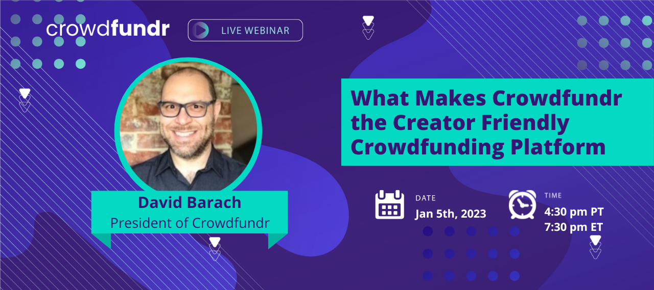 What Makes Crowdfundr the Creator Friendly Crowdfunding Platform