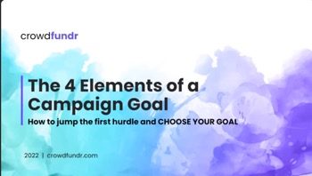 The 4 Elements of a Campaign Goal